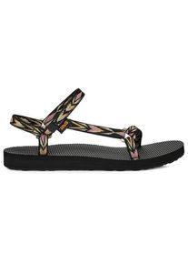 Teva Original Universal Slim Sandalen Damen (Gr 5 |schwarz)