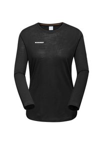 Mammut Tree Wool Firstlayer Longsleeve Merinoshirt Damen (Gr XS |schwarz)
