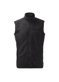 Jack Wolfskin Waldsteig Full Zip Vest Fleeceweste Herren (Gr S |schwarz)