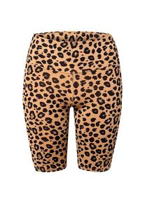 Hey Honey Biker Leo Shorts Damen Yoga (Gr XL |braun/beige)