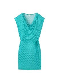 Tranquillo Kurzes Ecovero Kleid Kleid Damen (Gr S |türkis)