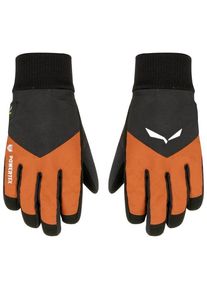 Salewa PTX/TWR Gloves Handschuhe Kinder (Gr 140 |schwarz |wasserdicht)