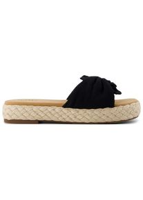 Toms Shoes TOMS Abby Slide Sandalen Damen (Gr 37,5 |beige/schwarz)