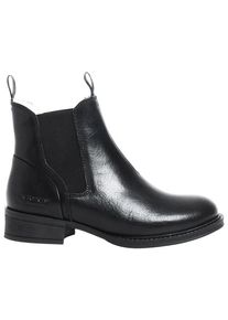 Ten Points Pandora Chelsea Boots Wool Lining Winterschuhe Damen (Gr 38 |schwarz)