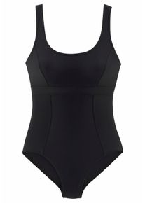 Lascana Große Größen Badeanzug Gr. 38C schwarz für Damen