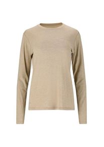 Longsleeve Endurance Maje Melange L/S Tee Damen (Gr 40 |beige)