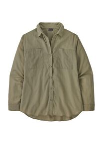 Patagonia LW A/C Buttondown Bluse Damen Freizeit (Gr XL |oliv)