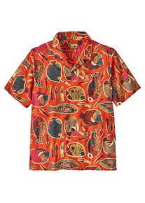 Patagonia Tidal Threads Camp Shirt Hemd Herren Reisen (Gr L |rot)