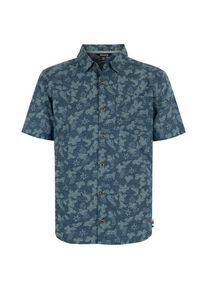 Hemd Sherpa Tiger Floral S/S Herren (Gr XXL |blau)