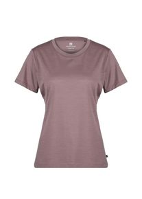Heber Peak MerinoMix150 PineconeHe. II T-Shirt Merinoshirt Damen Wandern (Gr L |braun/rosa)