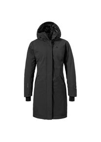 Schöffel Schöffel Insulated Coat Gregale Mantel Damen (Gr 38 |schwarz |wasserdicht)