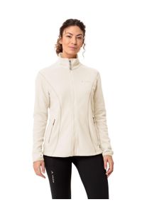 Vaude Damen Fleecepullover "WOMEN'S ROSEMOOR FLEECE JACKET II"ecru uni, sportlich, Gr. 42, Fleece, Obermaterial: 100% Polyester, Sweatshirts