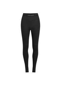Icebreaker 125 Zoneknit Leggings Merinounterwäsche Damen Wandern (Gr L |schwarz)