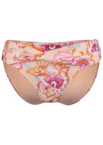 Seafolly Spring Festival Twist Band Mini Hipster Pant Bikini-Bottom Damen (Gr 34 |rosa)