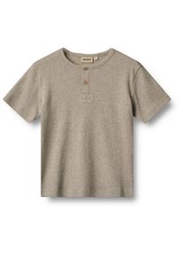 Wheat Rib T-Shirt S/S Lumi T-Shirt Kinder (Gr 128 |beige)