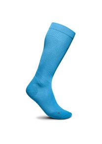 Bauerfeind Sports Run Ultralight Compression Socks Kompressionssocken Damen Trailrunning (Gr 38-40 - L: 41-46 cm |blau)
