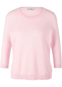 Peter Hahn - Rundhals-Pullover aus 100% SUPIMA®-Baumwolle, rosé, Gr. 36 / S - Baumwolle