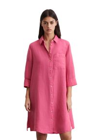 Marc O'Polo MARC O'POLO Damen Midikleid "in A-Linie geschnitten"blushed pink, Gr. 44, unifarben, Obermaterial: 100% Leinen; Futter: 100% Baumwolle, Kleider