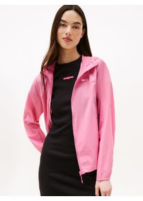 Tommy Jeans Damen Windbreaker "TJW OUTDOOR SHELL JACKET"carnival pink, casual, Gr. XS, unifarben, Web, Obermaterial: 100% Polyamid, Jacken