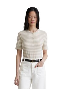Marc O'Polo MARC O'POLO Damen T-Shirt "aus softem Ringel-Jersey"multi, silky stone, Basic, Gr. S, gestreift, Obermaterial: 100% Baumwolle, Shirts