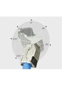 Metz CONNECT C6A RJ45 field plug pro 360