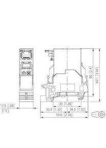 Metz CONNECT E-DAT Industry TS35 field jack insert T568A