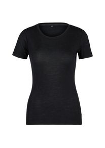 Stoic MerinoRib RonnebySt Shirt Merinoshirt Damen (Gr L |schwarz)