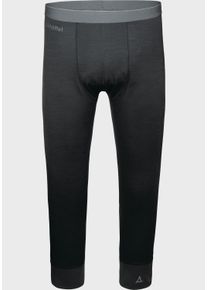 Schöffel SCHÖFFEL Damen Funktionshose "Merino Sport Pants short M"9665, schwarz, sportlich, Gr. XXL, Oberstoff : 43% Lyocell 34% Wolle 23% Nylon, Hosen