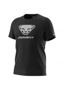 T-Shirt Dynafit Graphic Cotton S/S Tee Herren (Gr 46 |schwarz)
