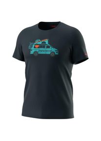 Dynafit Graphic Cotton S/S Tee T-Shirt Herren Alltag (Gr 50 |schwarz/blau)
