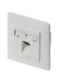 Metz CONNECT E-DAT C6 1 Port UP reinweiß RAL9010