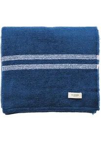 El Ganso - Strickdecke 140x190cm 340GR - Gefärbtes Garn in Marineblau