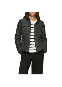 Outdoorjacke s.Oliver, Damen, Gr. 42, schwarz, Obermaterial: 100% Polyester. Futter: 100% Polyester, Strukturmuster, casual, regular fit taillenbedeckt, Langarm elastischer Bund, Jacken, mit Strukturmuster