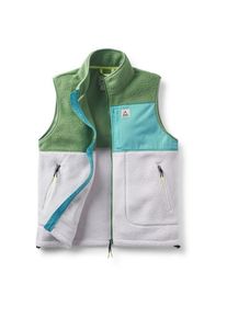 Passenger Fairbanks Full Zip Recycled Sherpa Gilet Fleeceweste Damen (Gr XL |grau)
