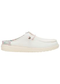 HeyDude Wendy Slip Billabong Sandalen Damen (Gr 41 |weiß/beige)