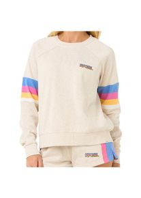 Pullove Rip Curl Las Dalias Raglan Crew Damen (Gr XL |weiß/beige)