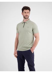 Lerros Herren Poloshirt "Lerros Herren Poloshirt mit Reißverschlusskragen"tinted grau, Gr. L, 100% Baumwolle, Shirts