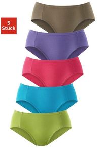Petite Fleur Jazz-Pants Slips mehrfarbig Gr. 34 für Damen. Mit Ziernähte. Körpernah. Nachhaltig.