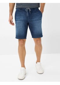 Brax Herren Bermuda Style BALU DARK BLUE USED, denim blau, Gr. 40
