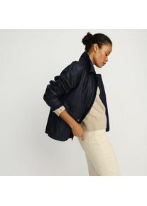 LANDS' END Wachsjacke, Damen,  Blau, Baumwolle, by Lands' End