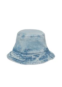 Marc O'Polo MARC O'POLO Damen Fischerhut "aus Organic Cotton Lyocell-Mix"essential authentic light blau, Gr. M, unifarben, Obermaterial: 68% Baumwolle, 31%