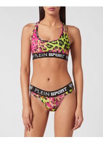 Plein Sport Damen Set: Soft-BH "Sport Set", Gr. M21, multicolor, Obermaterial: 48% Baumwolle, 48% Modal, 4% Elasthan, BH-Sets
