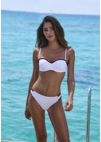 s.Oliver Bikini-Hose 'Junis' weiß Gr. 34. Mit Flechtdetails. Nachhaltig.