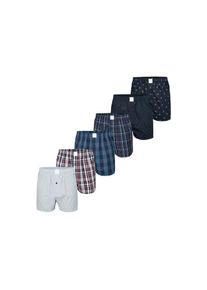 MG-1 Herren Boxer Classic Checks 6er Pack