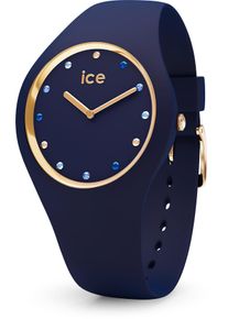 Ice Watch ICE-WATCH Damen Quarzuhr "ICE cosmos - Small - 2H, 016301"blau, Armbanduhren, Armbanduhr, Damenuhr, Mineralglas, analog, Silikonarmband