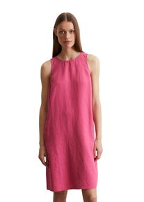 Marc O'Polo MARC O'POLO Damen Midikleid "in A-Linie geschnitten"blushed pink, Gr. 32, unifarben, Obermaterial: 100% Leinen; Futter: 100% Baumwolle, Kleider