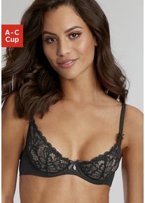 JETTE Büstenhebe schwarz Gr. 70C für Damen. Mit Bügel