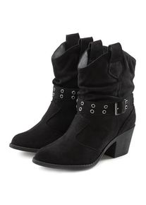 Lascana Cowboy Stiefelette schwarz Gr. 35 für Damen