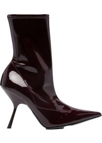 Sergio Rossi Stiefel - Boots Mora - Gr. 38,5 (EU) - in Orange - f&uuml;r Damen