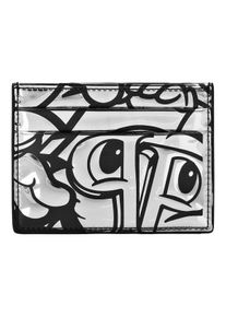 Philipp Plein Portemonnaies - Kartenetui Smile - Gr. unisize - in Silber - f&uuml;r Damen